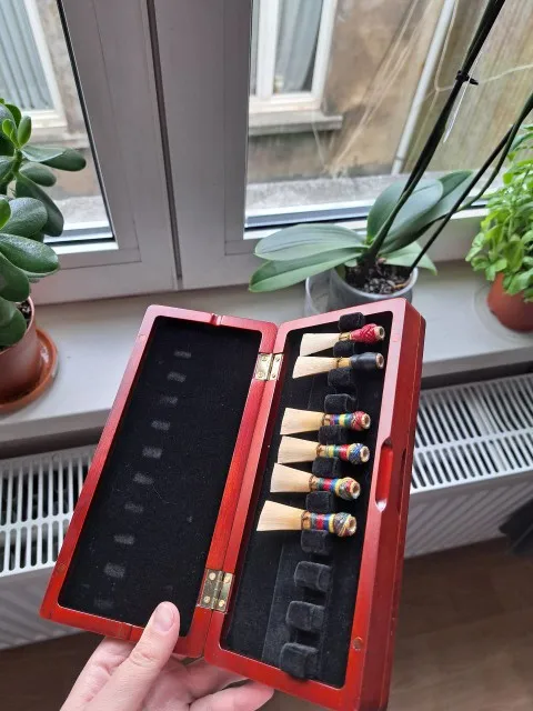 Musical Instrument Bazooka - 1 adet Fagot Kamış Saklama Kutusu