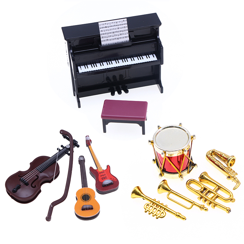 Musical Instrument Manufacturers - 【M】1:12 Dollhouse Minyatür Klasik Müzik Aleti