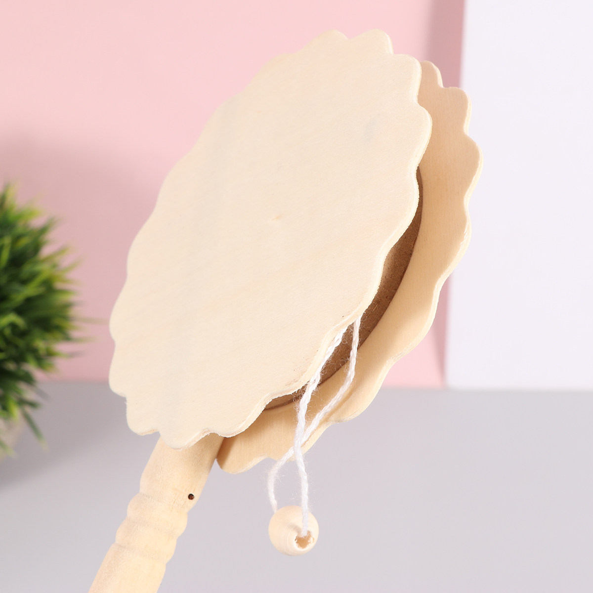 Musical Instrument Diy For Kids - 5 adet bir davul şekilli çıngırak