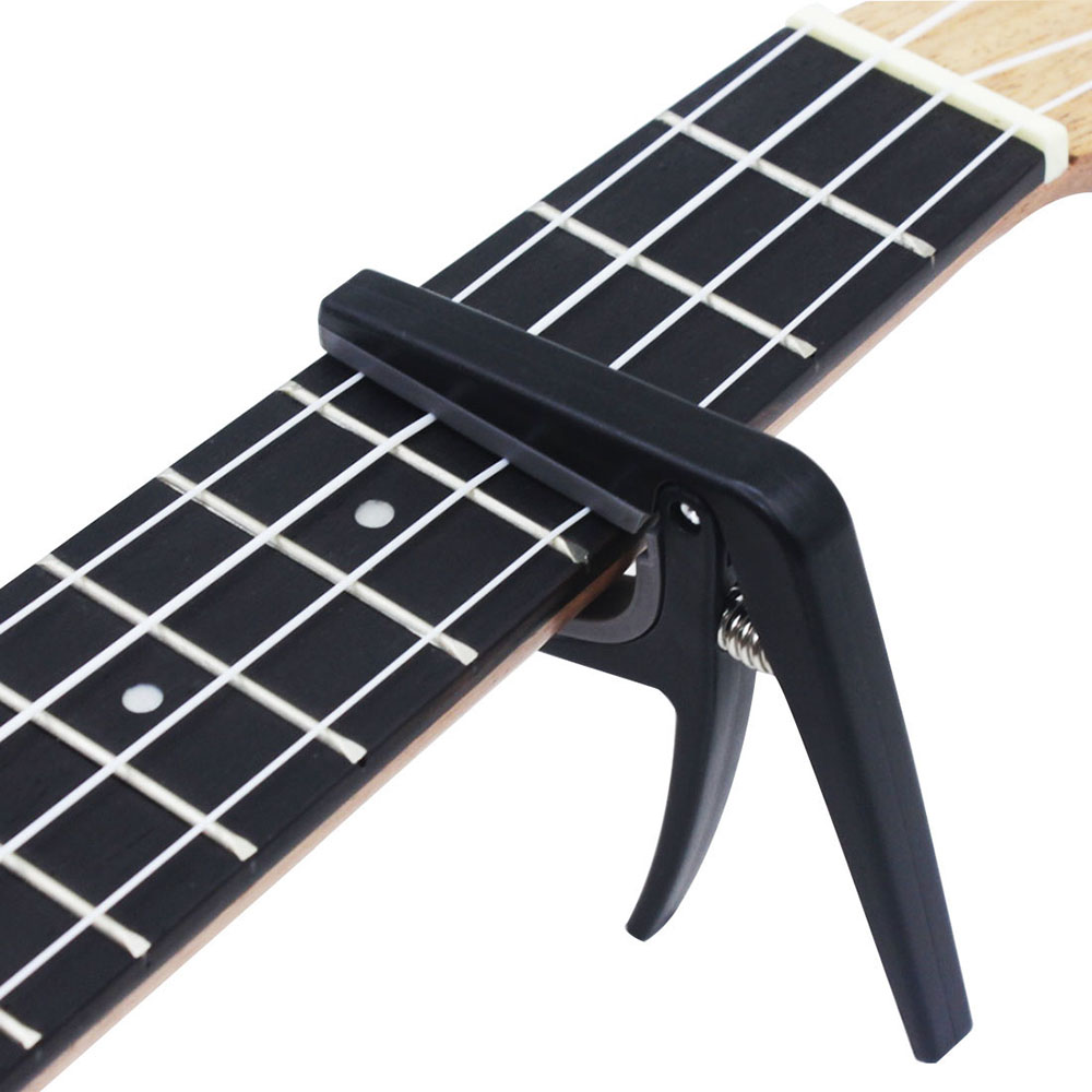 Musical Instrument Hawaii - Gitar Tuning kelepçe profesyonel siyah Ukulele