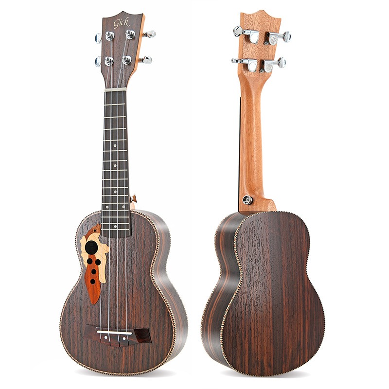 Musical Instrument Hawaii - 21 İnç Üzüm Ağacı Gitar Deliği