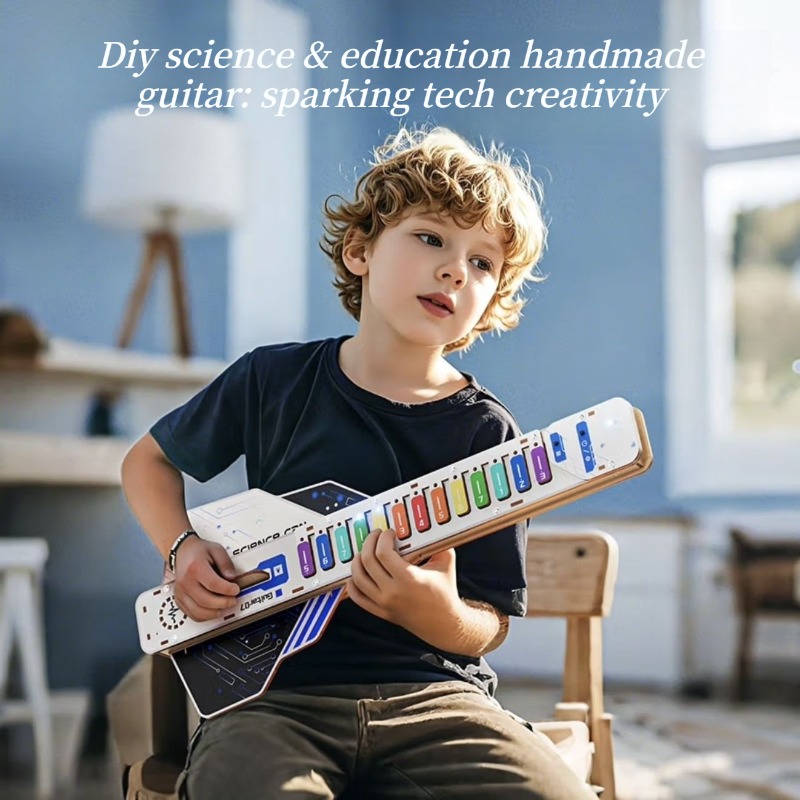 Musical Instrument Diy For Kids - DIY Telsiz Elektro Gitar Kitleri Çocuklar