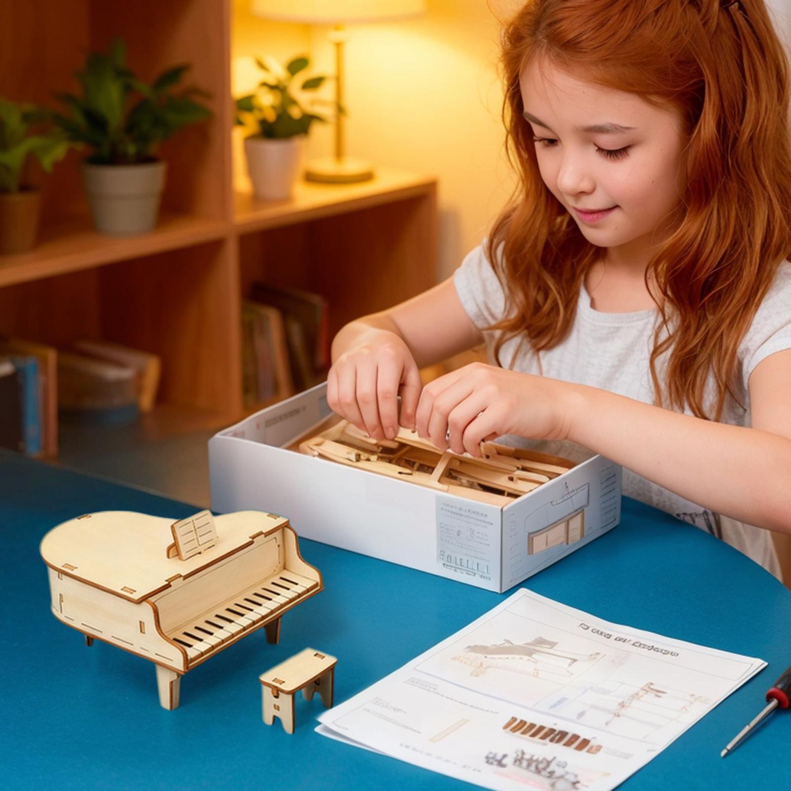 Musical Instrument Diy For Kids - Kendin Yap Müzik Kutusu Seti Ahşap
