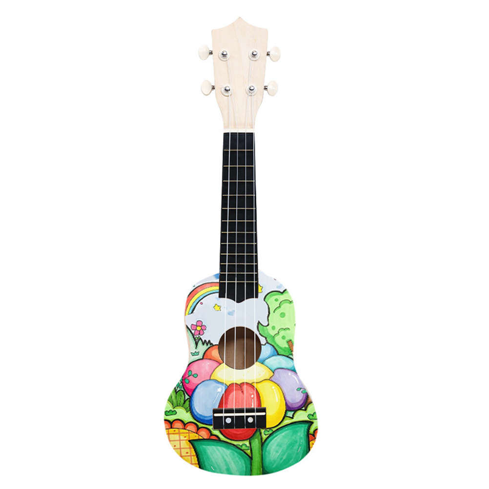 1 Set DIY Ahşap Ukulele Kiti Y - Musical Instrument Diy For Kids incelemesi ve fiyatı