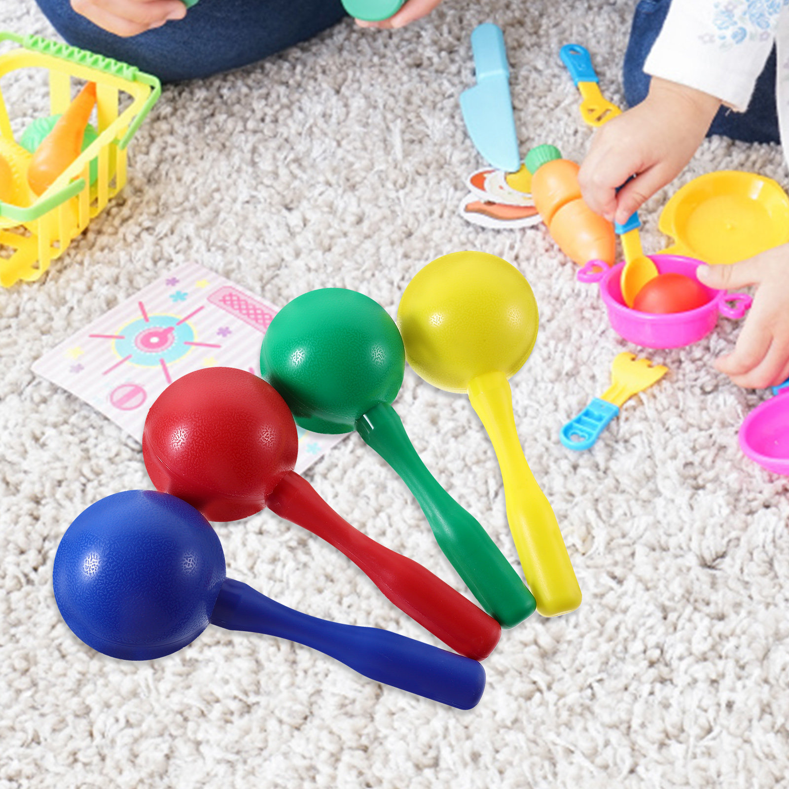 8 Parça Marakas Sallama Perküs - Musical Instrument Maraca incelemesi ve fiyatı