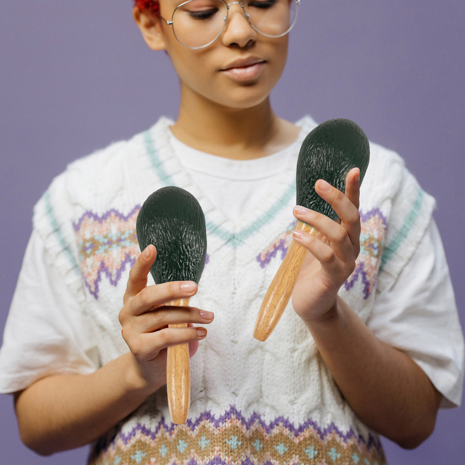 Meyve Şeklinde Çıngıraklı Mara - Musical Instrument Maraca incelemesi ve fiyatı