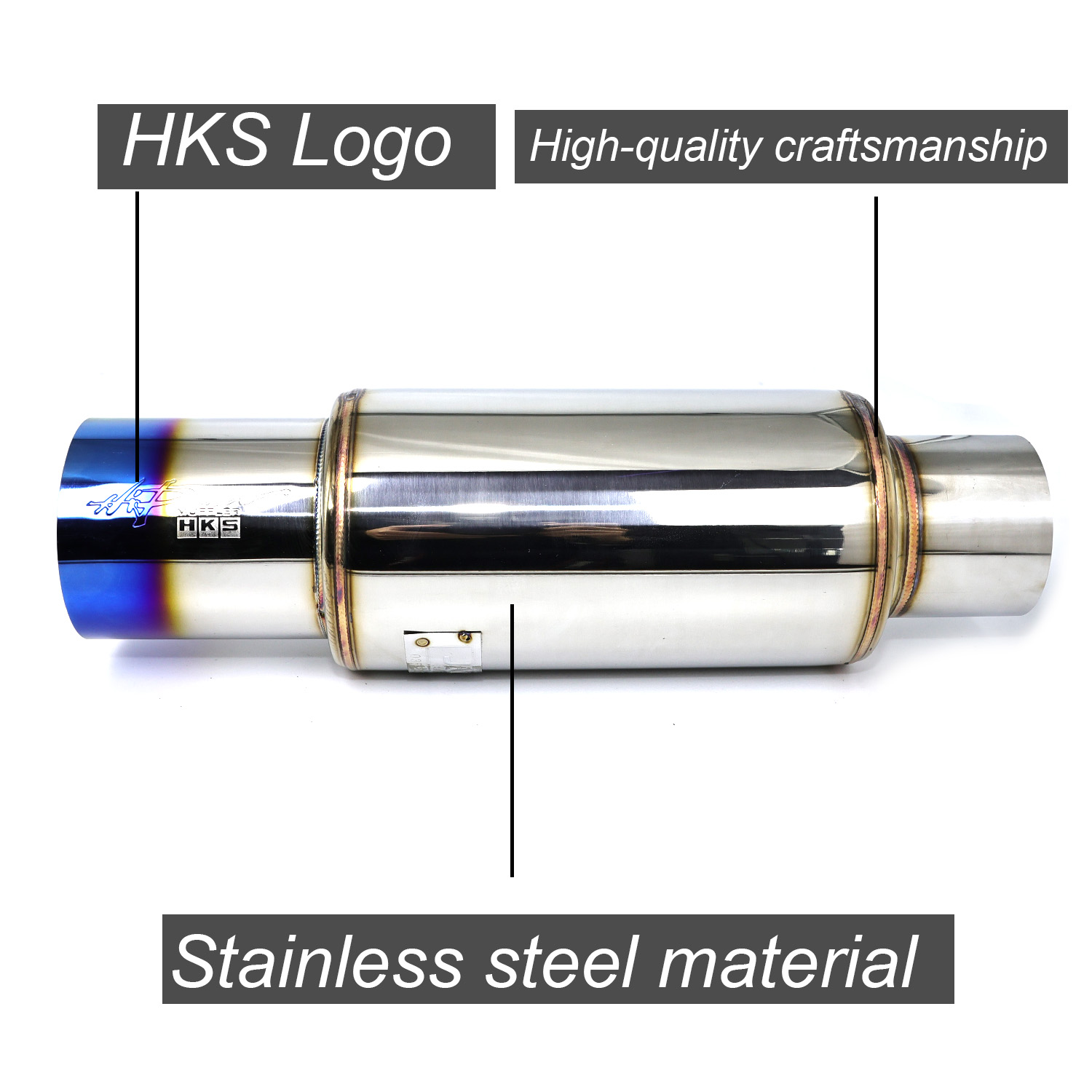 HKS Outlet 101mm/4 inç Susturu - Musical Instrument Pipe incelemesi ve fiyatı