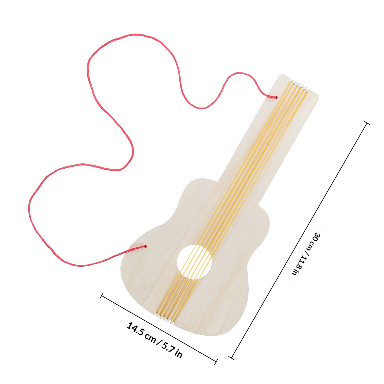 4 adet ahşap gitar çocuklar DI - Musical Instrument Diy For Kids incelemesi ve fiyatı