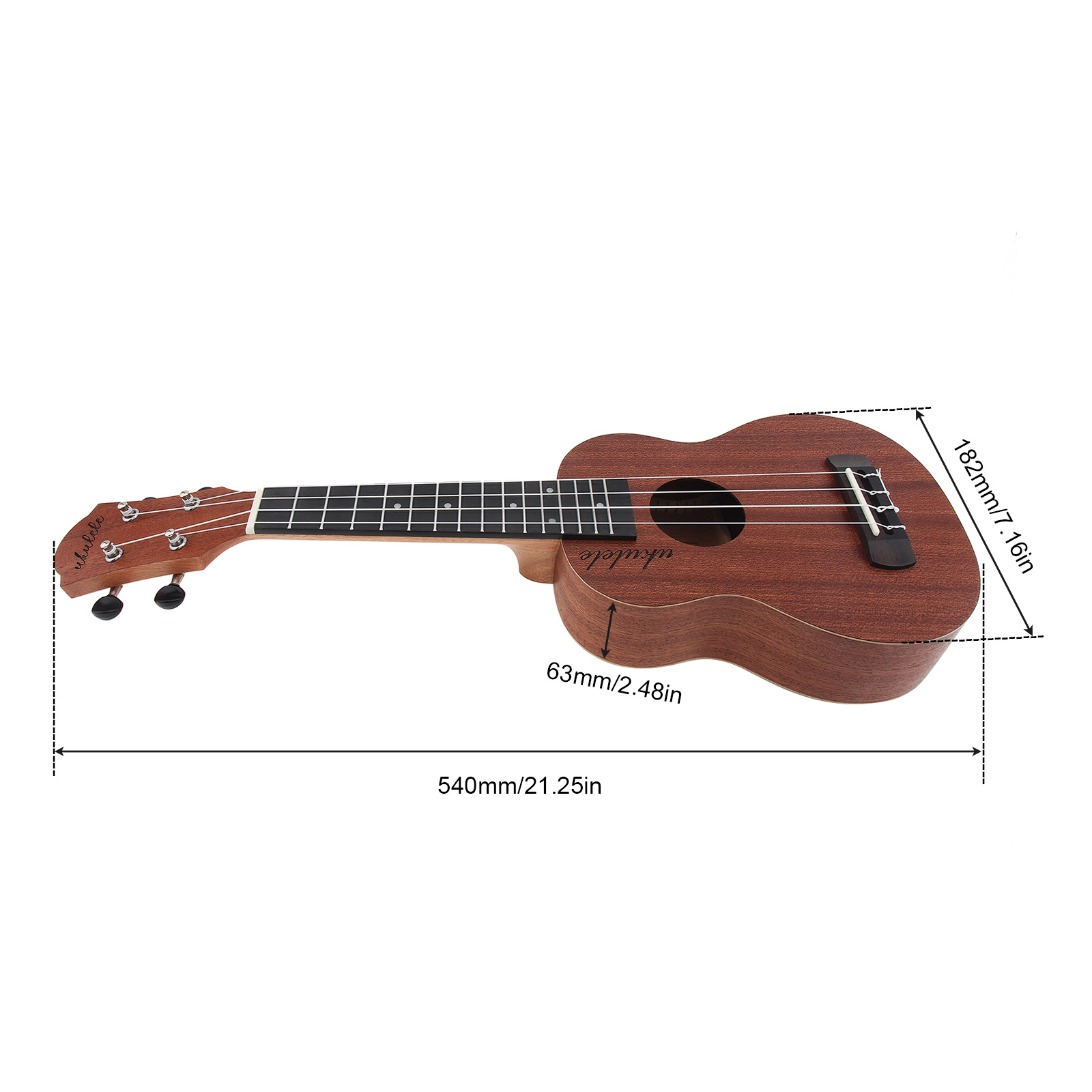 21 inç Soprano Ukulele / Ukule - Musical Instrument Hawaii incelemesi ve fiyatı