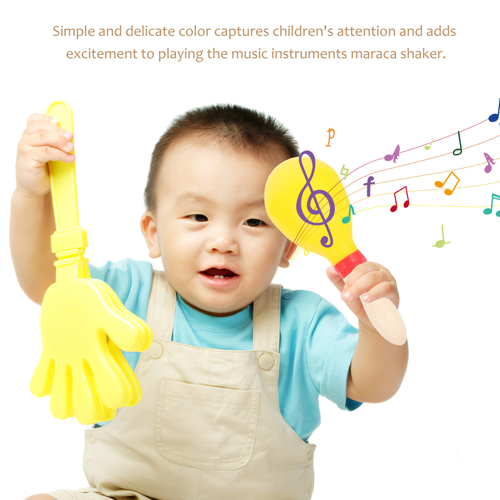 1 çift ahşap Marakas çalkalayı - Musical Instrument Maraca incelemesi ve fiyatı
