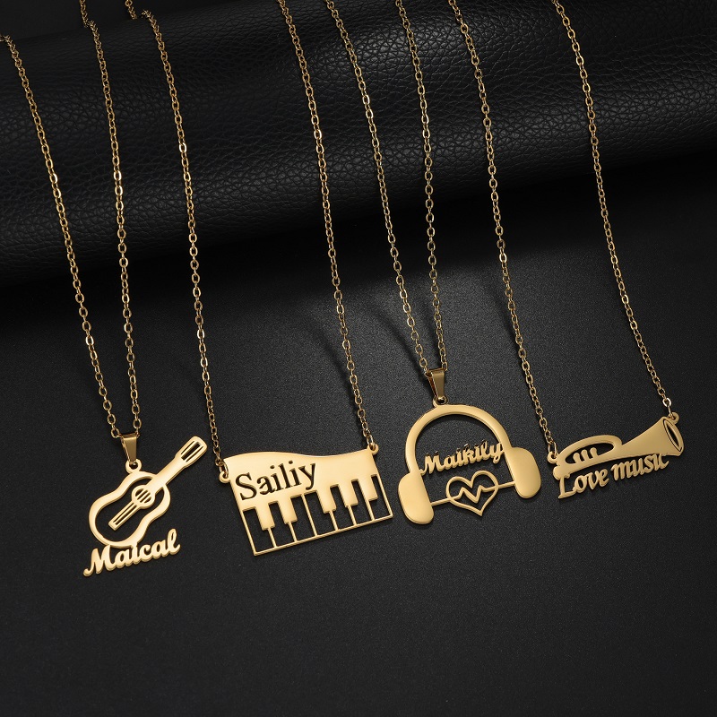 Yeni Özel Ad Müzik Aleti Kolye - Musical Instrument Name incelemesi ve fiyatı
