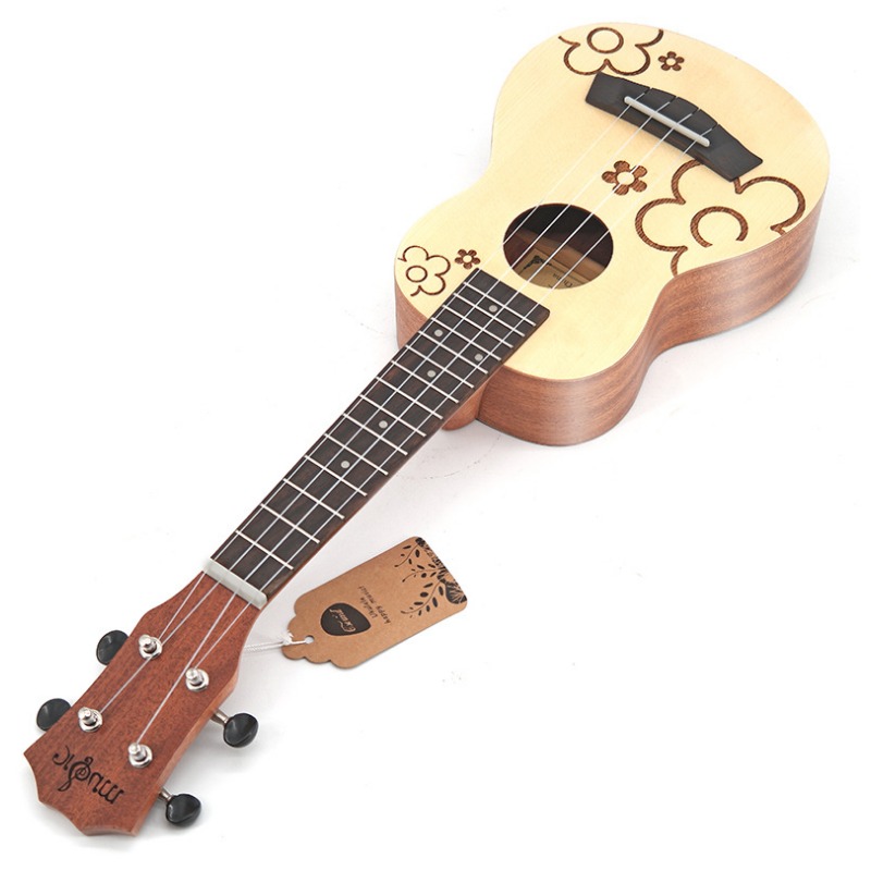 21 İnç Ukulele, Ladin Ağacı, K - Musical Instrument Hawaii incelemesi ve fiyatı