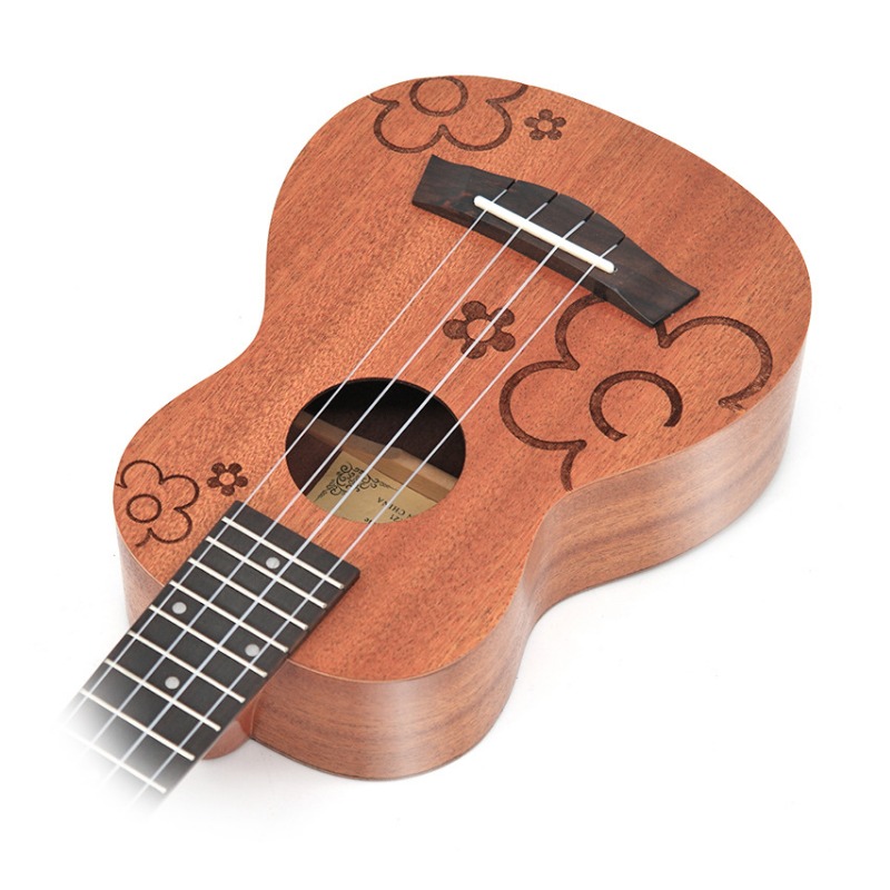21 inç Sapele Ahşap Çiçek Bask - Musical Instrument Hawaii incelemesi ve fiyatı